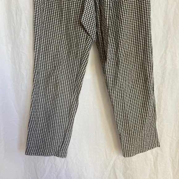 Free People Checkered Pant with Tie and Zipper Size 2 - Picture 6 of 11